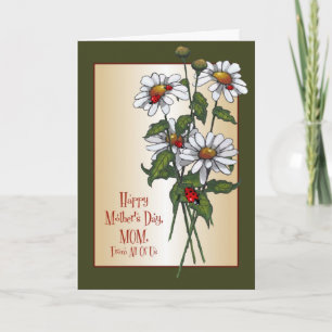 Daisies & Ladybugs: Happy Mother's Day From All Card
