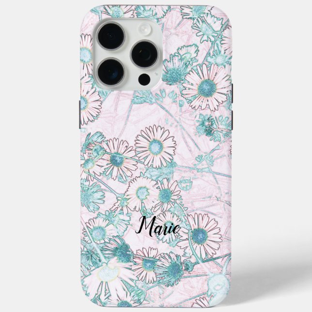 Daisies meadow pattern Case-Mate iPhone case (Back)