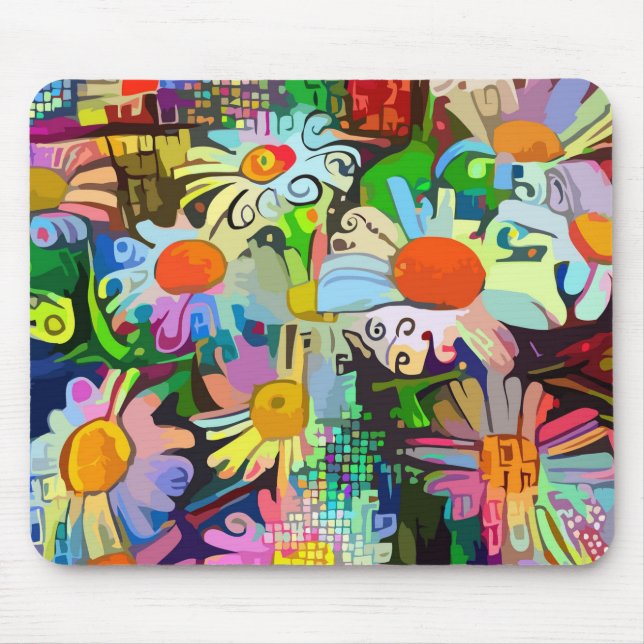 Daisies Mouse Mat (Front)