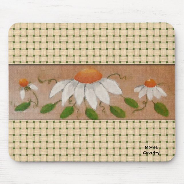 Daisies Mousepad (Front)