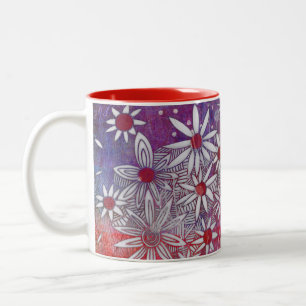daisies mug