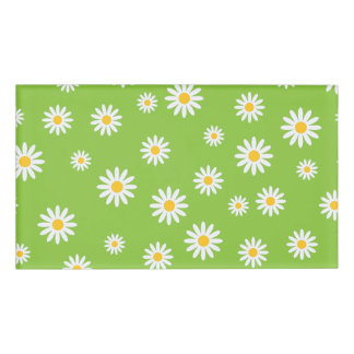 Daisies Name Tag