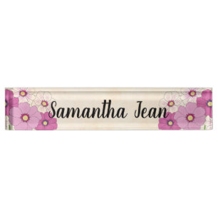 Daisies Nameplate