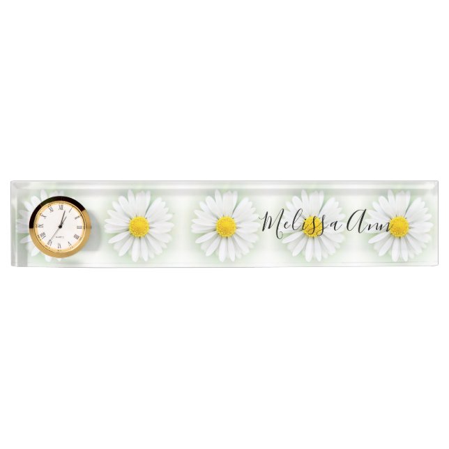 Daisies Nameplate (Front)
