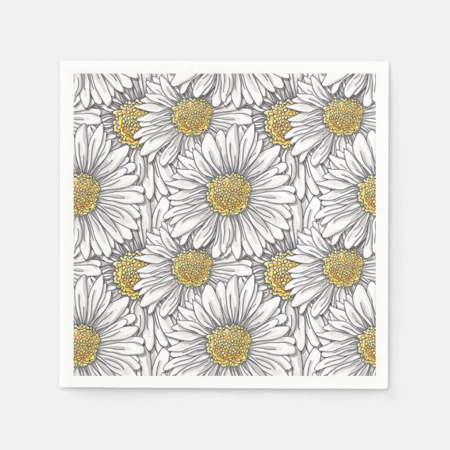 Daisies Napkin (Front)
