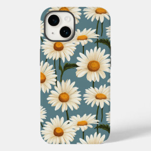 Daisies on Blue  Case-Mate iPhone 14 Case