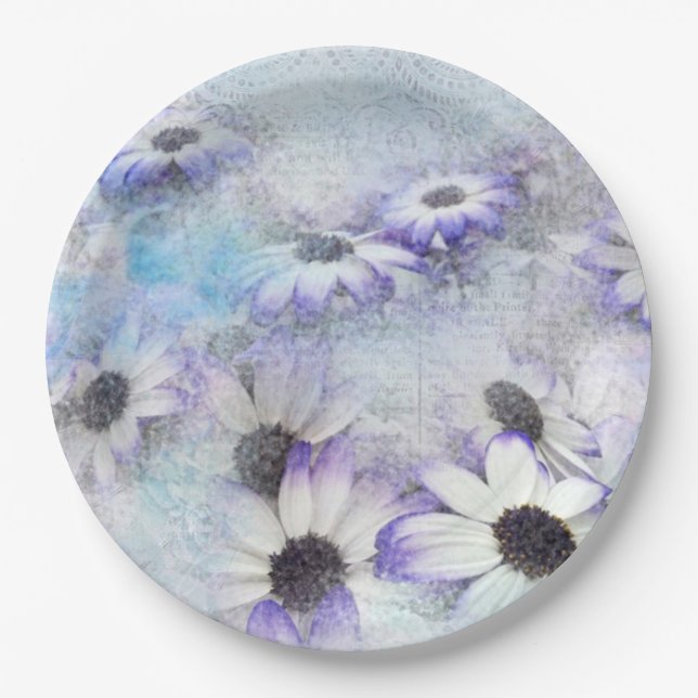 Daisies Paper Plate (Front)
