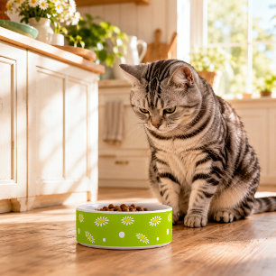 Daisies Pet Bowl