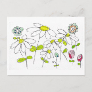 Daisies Postcard