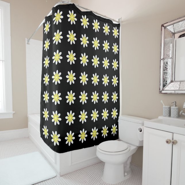 Daisies Shower Curtain (In Situ)