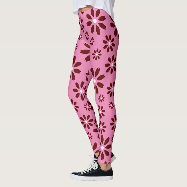 Daisies Simple Stylish Women's  Clothing Leggings (Left)