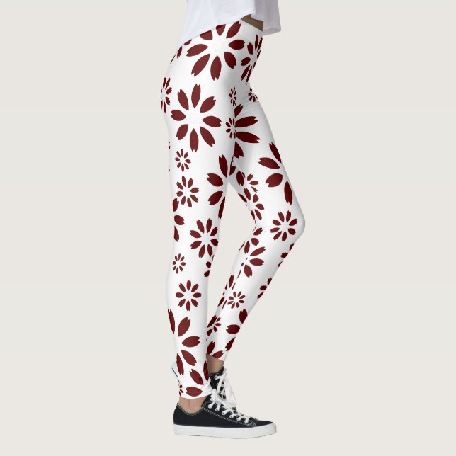 Daisies Simple Stylish Women's  Clothing Leggings (Right)