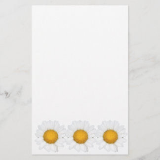 Daisies Stationery