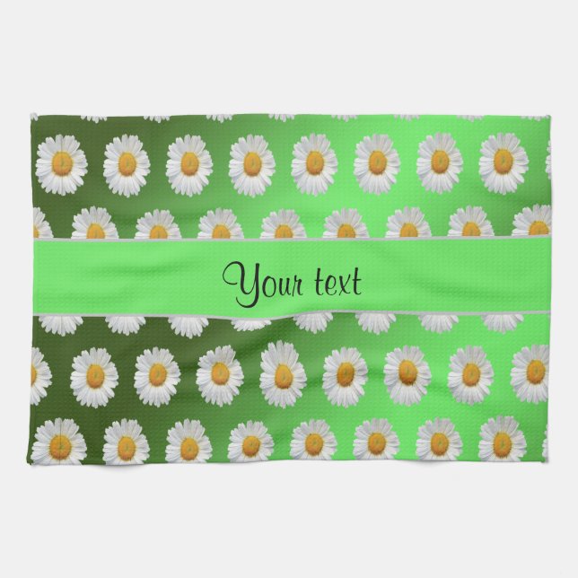 Daisies Tea Towel (Horizontal)