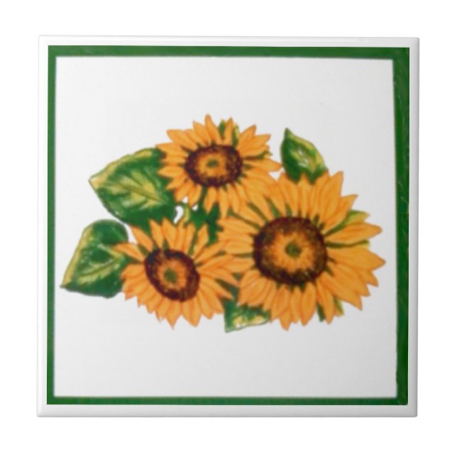 Daisies Tile (Front)
