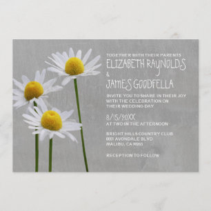 Daisies Wedding Invitations