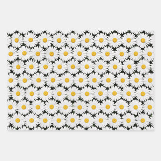 Daisies Wrapping Paper Sheet