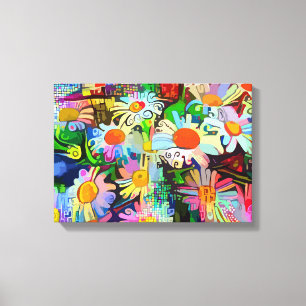 Daisies-  Zazzle_Growshop. Canvas Print