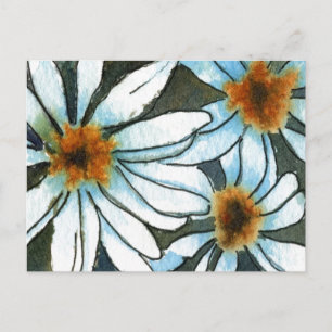 "Daisy 1" Floral Postcard