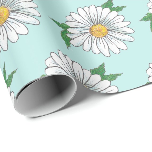 Daisy #1 wrapping paper (Roll Corner)