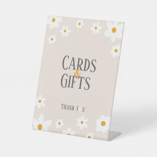 Daisy 1st Birthday Cards & Gifts Sign