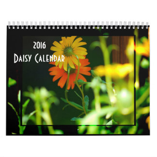 Daisy- 2016 calendar