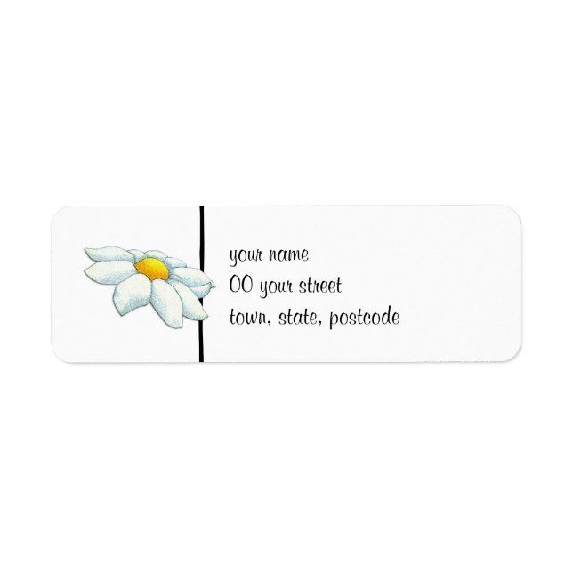 Daisy 2 Return Address Label (Front)