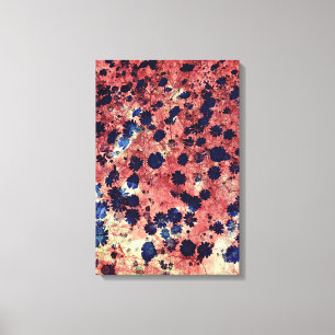 Daisy Abstract Modern Design Canvas Print