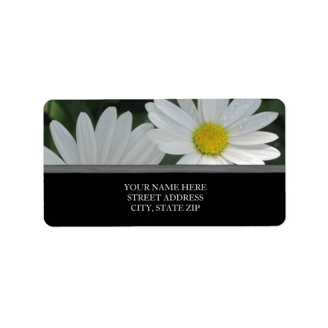 Daisy Address Labels (Front)