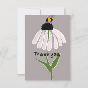 Daisy and Bee Adorable Art Card