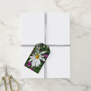 Daisy and Fireweed Wildflower Gift Tags