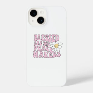 Daisy and Peace Makers Slogan iPhone 14 Case