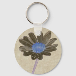 Daisy Art Keychain
