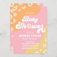Daisy Baby Shower Boho Hippy Vibes Baby Shower