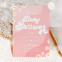 Daisy Baby Shower Boho Hippy Vibes Baby Shower