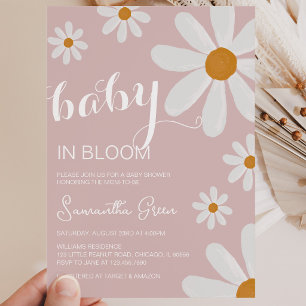 Daisy Baby Shower Invitation