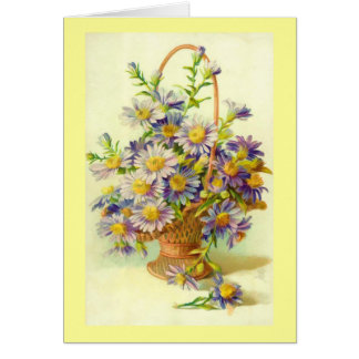 Daisy Basket Card