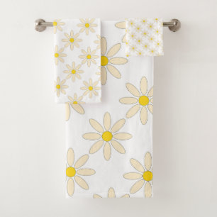 Daisy Bath Towel Set