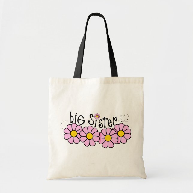 Daisy Big Sis Tote Bag (Front)