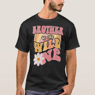 Daisy Birthday Brother Wild One Boho 1st Birthday  T-Shirt