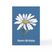 Daisy Birthday Card