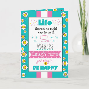 Daisy Birthday Greeting Card