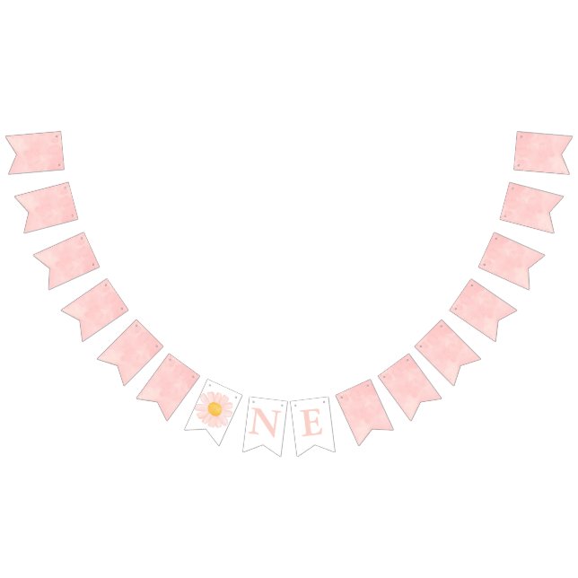 Daisy Birthday Party Bohmian Wild One 1st Birthday Bunting (All)