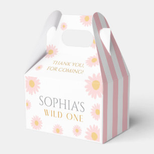 Daisy Birthday Party Bohmian Wild One 1st Birthday Favour Box