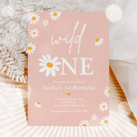 Daisy Birthday Party Bohmian Wild One 1st Birthday