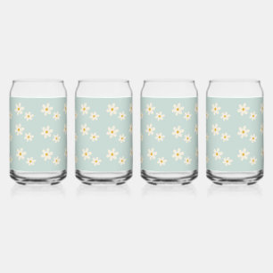 Daisy Bloom Drinkware Glass Set