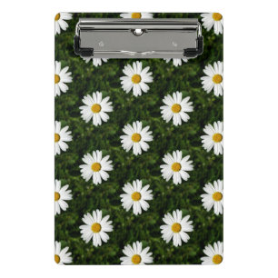 Daisy Bloom seamless pattern + your ideas Mini Clipboard