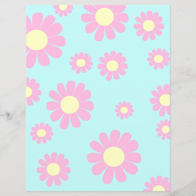 Daisy Blue Pink (Front)
