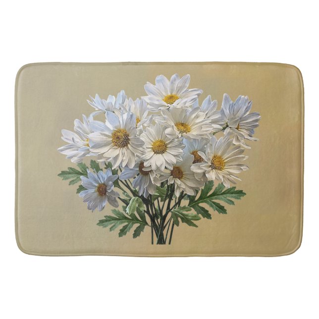 Daisy Bouquet Bath Mat (Front)