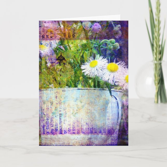 Daisy Bouquet, Birthday Card (Front)